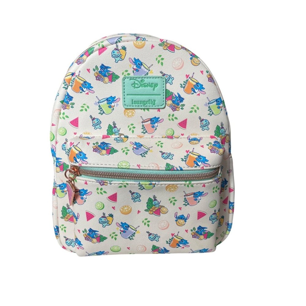 Disney Loungefly Stitch Tropical Mini Backpack